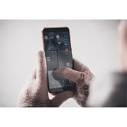 Зимові рукавички для сенсорних екранів Xiaomi Touch Screen Gloves Finger Winter Coffee XMJ013 - мініатюра 3