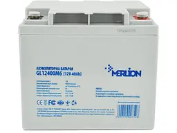 Акумулятор для ДБЖ/інвертора MERLION 12V-40Ah (GL12400M6 GEL)