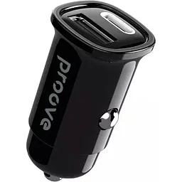 Автомобільний зарядний пристрій Proove Flash USB-C to USB-А 30W Black (CCFL30111201) [131660]