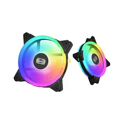 Кулер до корпусу PcCooler F3 T120 ARGB BK 3IN1 - мініатюра 4