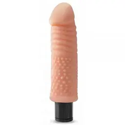 Вібратор Chisa Real Touch XXX 7.5 Vibrating Cock No.05 Реалістичний з рельєфною поверхнею, 18.5х4 см - мініатюра 3