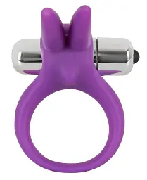 Ерекційне кільце Sweet Smile Cock Ring Rabbit 6.5 см (фіолетовий) - мініатюра 2