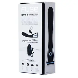 Вібратор-кролик Kiiroo Ohmibod Fuse 18 см чорний - мініатюра 7