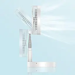 Портативний складний вентилятор P9s 7" із зарядкою 4 швидкості USB-зарядка - мініатюра 6