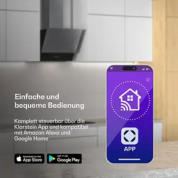Витяжка Klarstein Verosteel Smart 60 см (10047367) - мініатюра 8