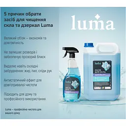 Засіб для миття скла Luma 5 л (LM-50) - мініатюра 7