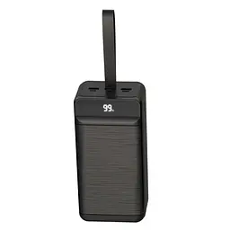 Універсальна мобільна батарея XO PR159 Fast-charging with light PD20W/QC22.5W 60 000 mAh Чорний
