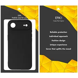 Чохол TPU Epik Black Full Camera для Apple iPhone 17 Air (6.5) Чорний - мініатюра 2