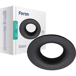 Світильник точковий Feron DL8320 MR16 G5.3 круг чорний (01814)