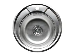 Кухонна мийка Romzha Sorin Mini Textura RO43433, Сірий