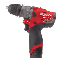 Дриль-шуруповерт акумуляторний безщітковий ударний MILWAUKEE, M12 FPDX-202X, 37Нм (ЗУ.2х2Аг, HDкейс) - мініатюра 2