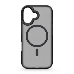Чехол для Apple iPhone 16, Uniq MagCase, черный, противоударный, панель-накладка с MagSafe, ударопрочный TPU+PC, с магнитом MagSafe, поддержка полноценной беспроводной зарядки, ArmorStandart (ARM79495)