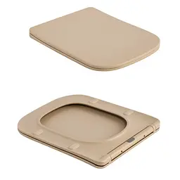 Унітаз підвісний Qtap Robin Ultra Quiet, з сидінням Slim Duroplast/ Soft-close/ Quick relase QT17332303ASSB - мініатюра 7