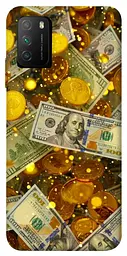 Чохол Demsky Gold and dollars для Xiaomi Poco M3