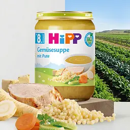 Органічний Суп НIРР Овочевий з Індичкою 190 г - мініатюра 2