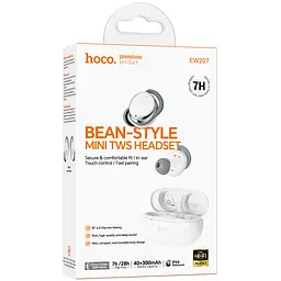 Бездротові навушники TWS EW207 Sound White Hoco teh0030079 - мініатюра 2
