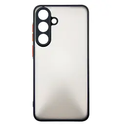 Чохол-накладка Dengos Matt для Samsung Galaxy S25 FE Black (DG-TPU-MATT-169)