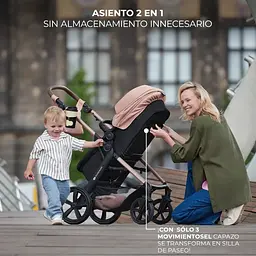 Коляска універсальна 3 в 1 Kinderkraft Moov 2 Air Sand Beige (KSMOOV02BEG0000) - мініатюра 22