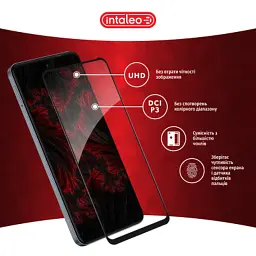 Скло захисне Intaleo Full Glue Tecno Spark 20C Black (1283126589065) - мініатюра 4