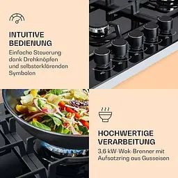 Газова плита Klarstein Ignito Chef Edition 5 (10040146) - мініатюра 5