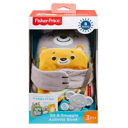 М'яка книжечка Fisher-Price Лісові друзі (GJD37) - мініатюра 4