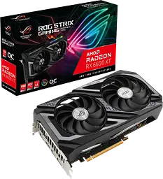 Відеокарта AMD Radeon RX 6600 XT 8GB Asus ROG Strix Gaming OC (ROG-STRIX-RX6600XT-O8G-GAMING) Б/В