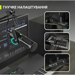 Мікрофон Fifine Tank 3 USB/XLR Black (Tank3) - мініатюра 12