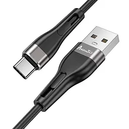 Кабель Avantis AC-81t Silicone USB – Type-C- чорний - мініатюра 2