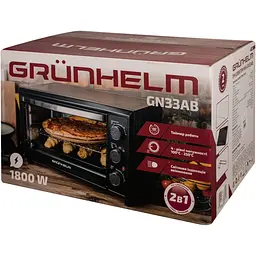 Електрична духовка Grunhelm настільна GN33AВ [132431] - мініатюра 7