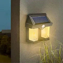 Ліхтар на сонячній батареї з датчиком руху — Solar Wall Lamp CB-228 - мініатюра 3