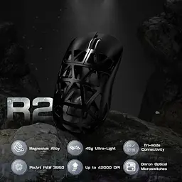 Миша Attack Shark R2 Magnesium Alloy 8K Black (AS-6972792470894-BB) [166748] - мініатюра 4
