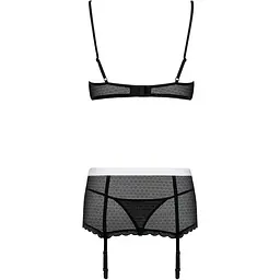 Еротичний костюм покоївки Obsessive Maidme set 5pcs S/M - мініатюра 6