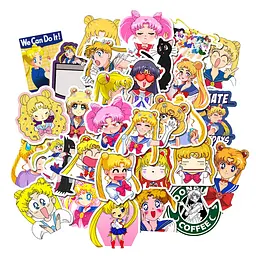 Стікерпак Сейлор Мун Набір наклейок GeekLand Sailor Moon 50 штук - мініатюра 5