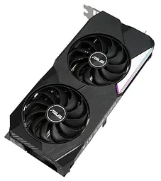 Відеокарта ASUS RTX 3060 Ti 8GB Dual V2 OC LHR (DUAL-RTX3060TI-O8G-V2) (GDDR6, 256 bit, PCI-E v4.0 x16) Б/в - мініатюра 4