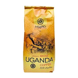 Кава в зернах Milaro Uganda 100 % арабіка 1 кг