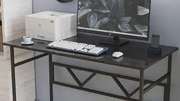 Комп'ютерний стіл Ferrum-decor Райан 75x140x70 чорний ДСП Сосна Кембра 16мм (FRD-103725) - мініатюра 7