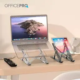 Підставка для ноутбука до 16" LS320G, Grey OfficePro teh0023847 - мініатюра 7
