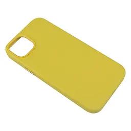 Чохол Leather Case для Apple iPhone 14 Pro Max Canary yellow - мініатюра 2
