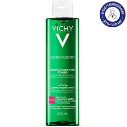 Тонік для обличчя потрійної дії Vichy Normaderm 200 мл - мініатюра 2