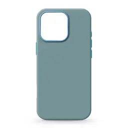 Силиконовый чехол для Apple iPhone 16 Pro, ICON2 Case, голубой, противоударный, панель, защита всего корпуса, матовая поверхность Soft Touch, выступает над дисплеем, совместим с защитными стеклами и пленками, с микрофиброй, ArmorStandart (ARM79639)