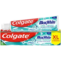 Зубна паста Colgate Max White Кришталева м'ята 125 мл - мініатюра 4