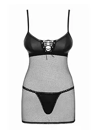 Сексуальний комплект Obsessive Rebella L/XL чорний - мініатюра 5