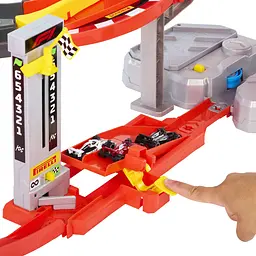 Ігровий набір Hot Wheels Формула 1 Перегони на швидкісному спуску (JMC90) - мініатюра 3