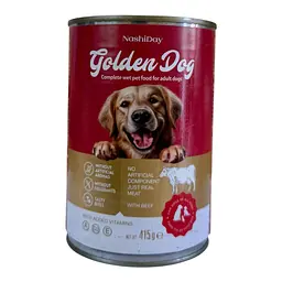Консерва для собак всіх порід Golden Dog 415 грамів з яловичиною