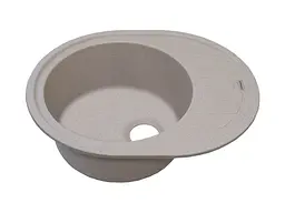 Кухонна мийка Adamant Ovum 615x495x200 terra 000008381, Тера - мініатюра 2