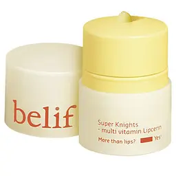 Живильна маска-бальзам для губ Belif Super Knights Multi Vitamin Lipcerin SET 15 мл x 2 шт. (BT20490) - мініатюра 2