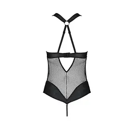 Сітчастий боді з халтером Amanda Body black - Passion L/XL - мініатюра 4