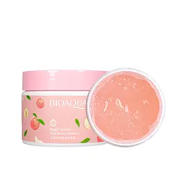 Скраб для обличчя очищуючий Bioaqua Peach Extraсt Fruit Acid Exfoliation з персиком BQY72646