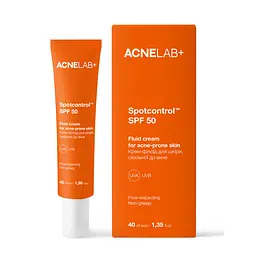 Крем-флюїд для шкіри, схильної до акне Spotcontrol SPF 50 Fluid cream for acne-prone skin ACNELAB+ 40 мл - мініатюра 7