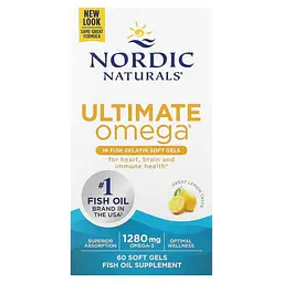 Омега-3 (риб'ячого жиру) Nordic Naturals Ultimate Omega 640 мг 60 гел капс лимон - мініатюра 2